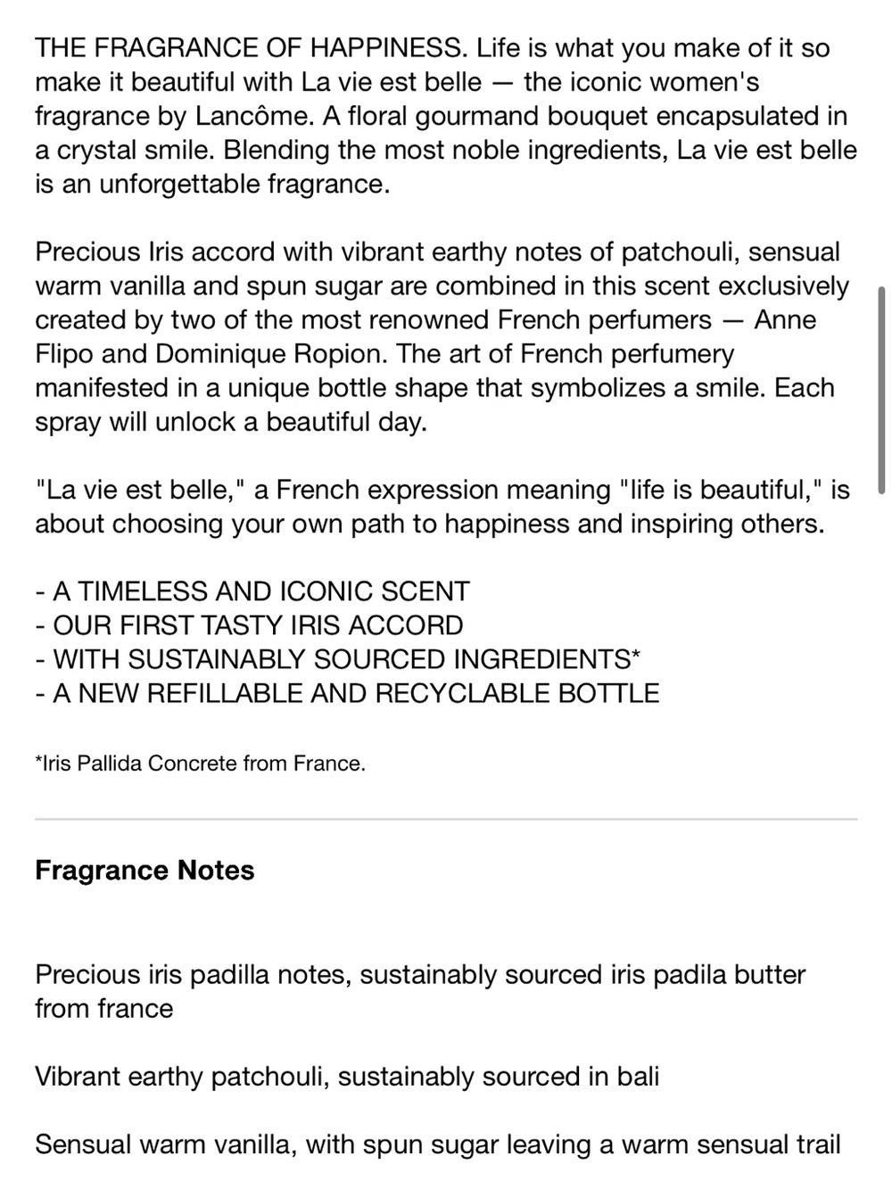 Lancome La vie est belle Eau de Parfum - New - Picture 2 of 2